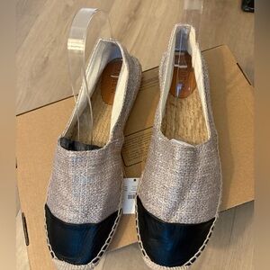 J. Crew Espadrilles – Black & Gold Shimmer Colors, Size 11
BRAND NEW